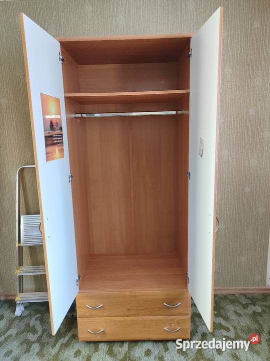 Sprzedam szafę ubraniową z szufladami 80cm Piła