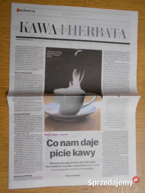 Kawa i herbata Gazeta Wyborcza Pozostałe Parczew