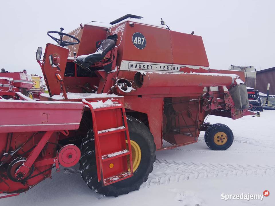 Kombajn zbożowy Massey Ferguson 487 oryginał Skaryszew