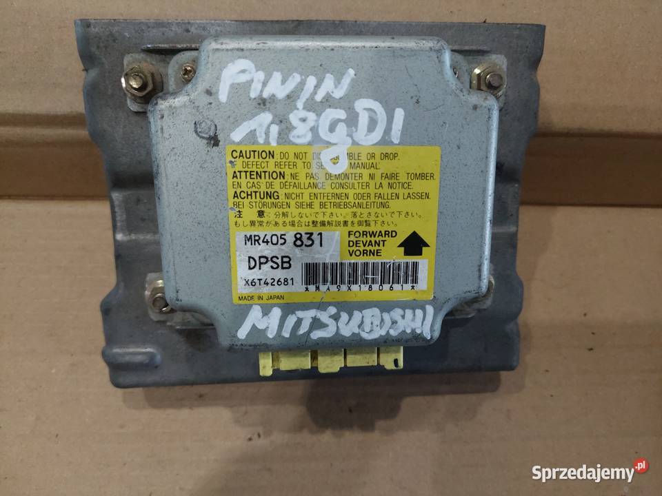 MITSUBISHI PAJERO PININ moduł sensor airbag świętokrzyskie Kielce