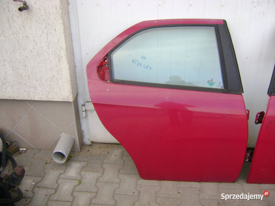 ALFA ROMEO 156 drzwi przód tył lewe prawe klapa pomorskie Nowy Dwór Gdański