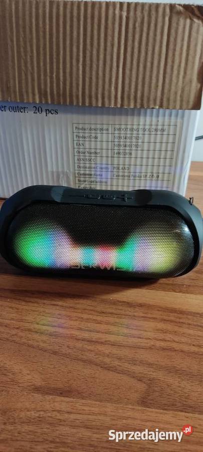 Głośnik bluetooth podświetlany Kraków sprzedam