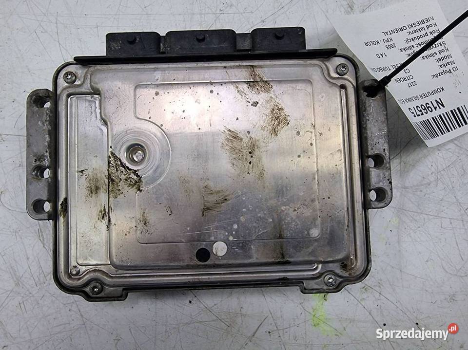 KOMPUTER SILNIKA ECU CITROEN C3 9656709880 kujawsko-pomorskie Lipno