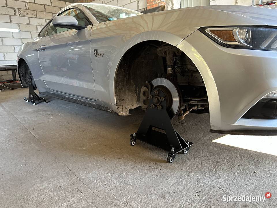 2x Kobyłki samochodowe Wózki Stojaki Na kółkach Pozostałe sprzedam