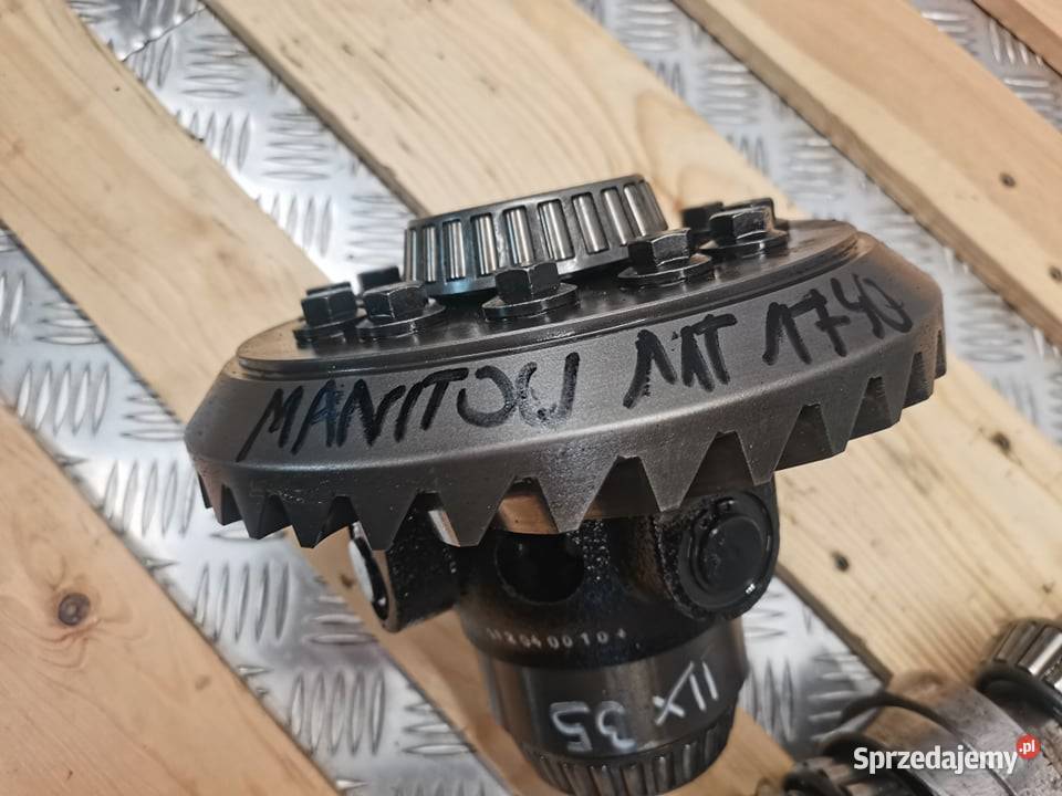 Manitou MT 1740 Dyferencjał Spicer 11X35 Tył Pozostałe Pozostałe Wilkowo