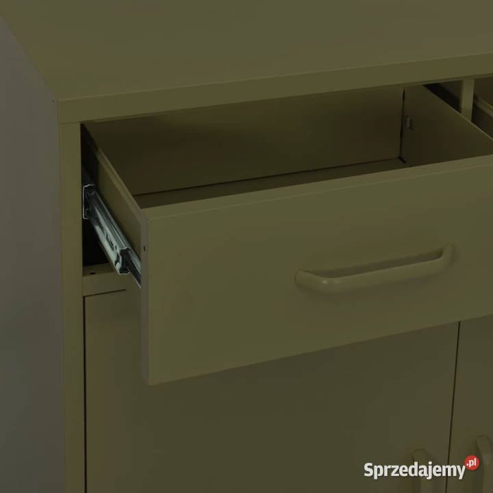Szafka oliwkowozielona 80x35x1015 stalowa Warszawa sprzedam