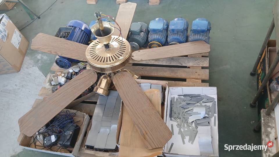 Żyrandol Z06 z wiatrakiem PRL vintage TYP łódzkie Skierniewice sprzedam