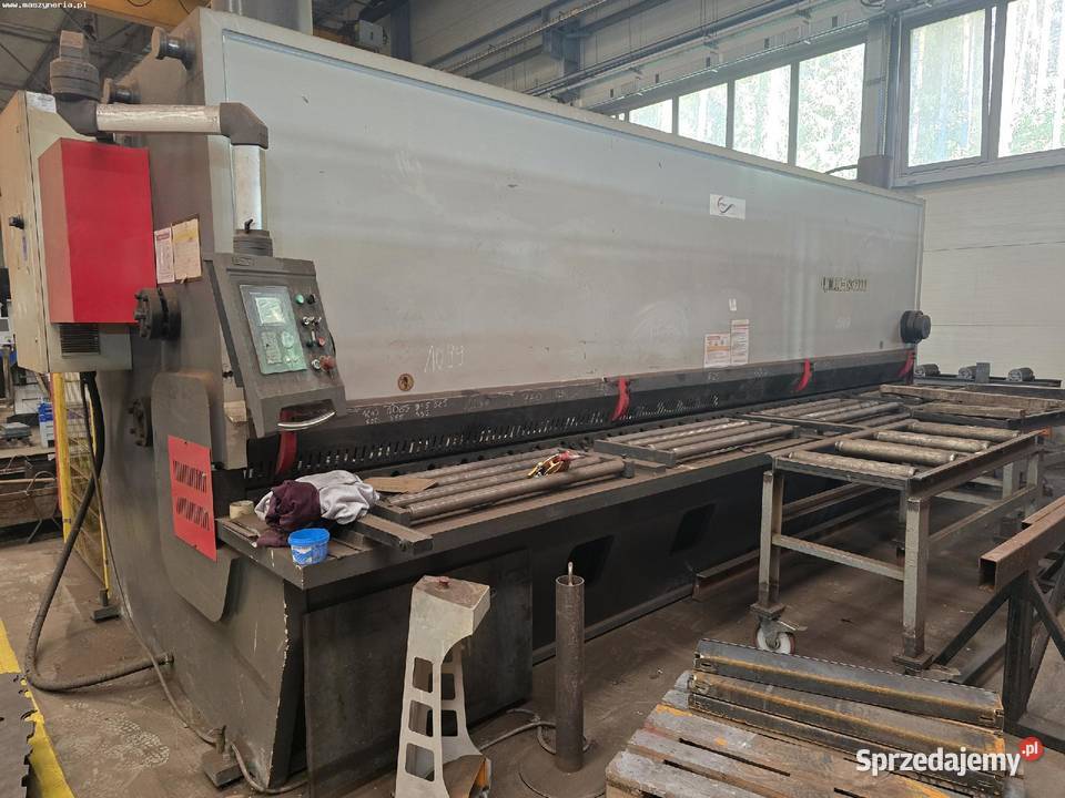 Gilotyna hydrauliczna QC11K 18x6000 dolnośląskie Jelenia Góra sprzedam