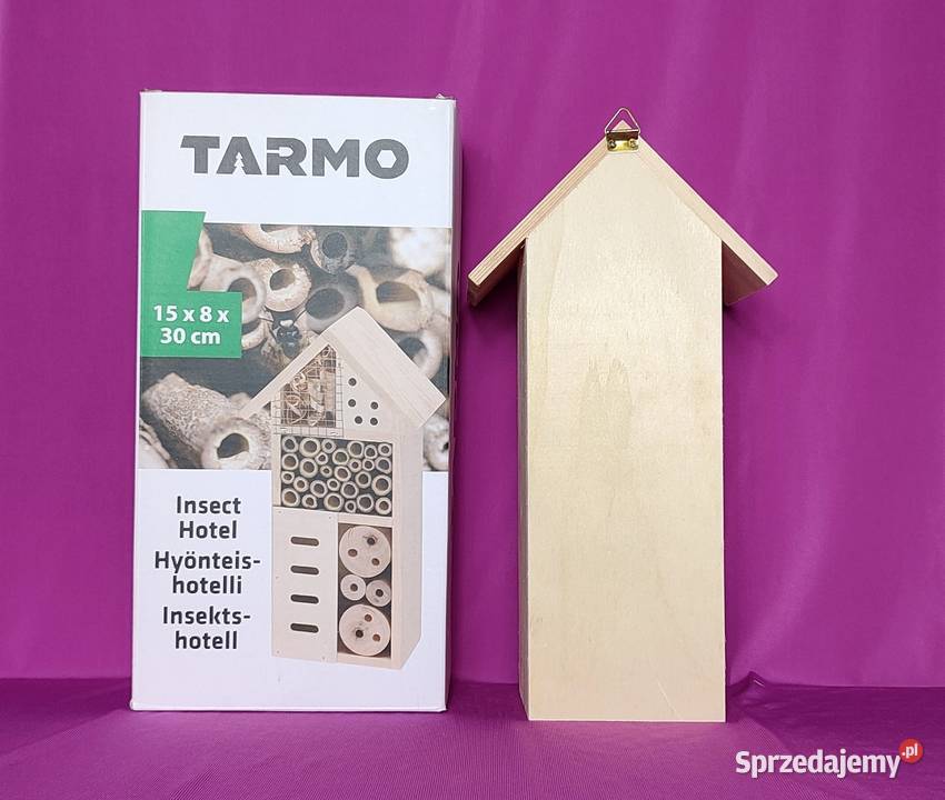 Domek owadów hotel budka legowa karmnik murarki Budki lęgowe i karniki Jasień