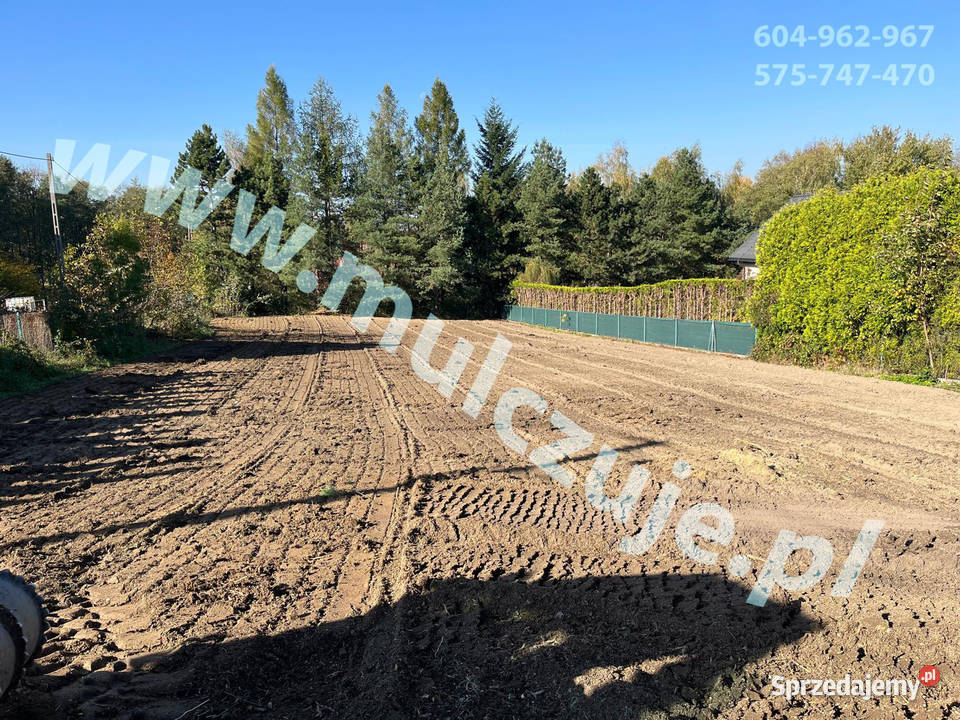 Rekultywacja Mulczer leśny Mulczowanie wgłębny Libiąż