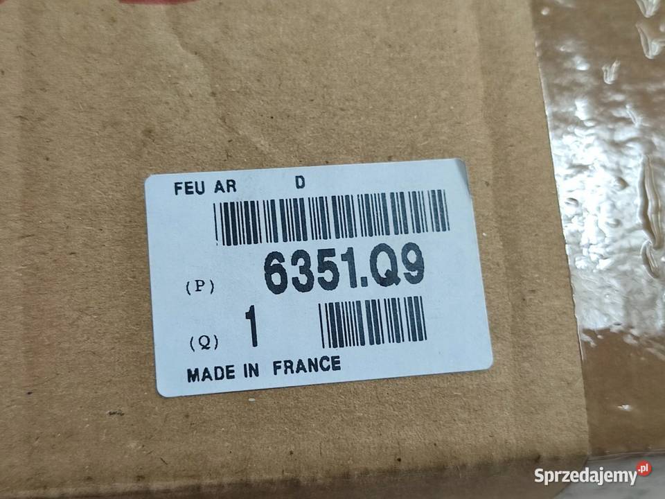 LAMPA PRAWY TYŁ CITROEN C8 II 2002 ORYGINALNA