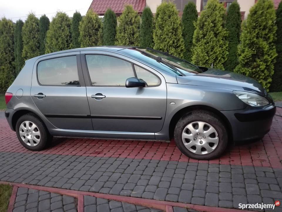 Peugeot 307 16 HDi 110 jeden właściciel 2012r Hatchback Ciężkowice