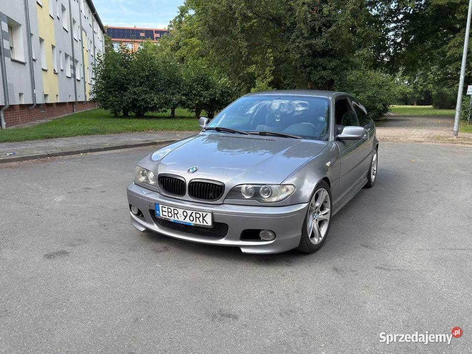 BMW E46 Coupe 330CD Silbergrau Metalic 250 srebrny