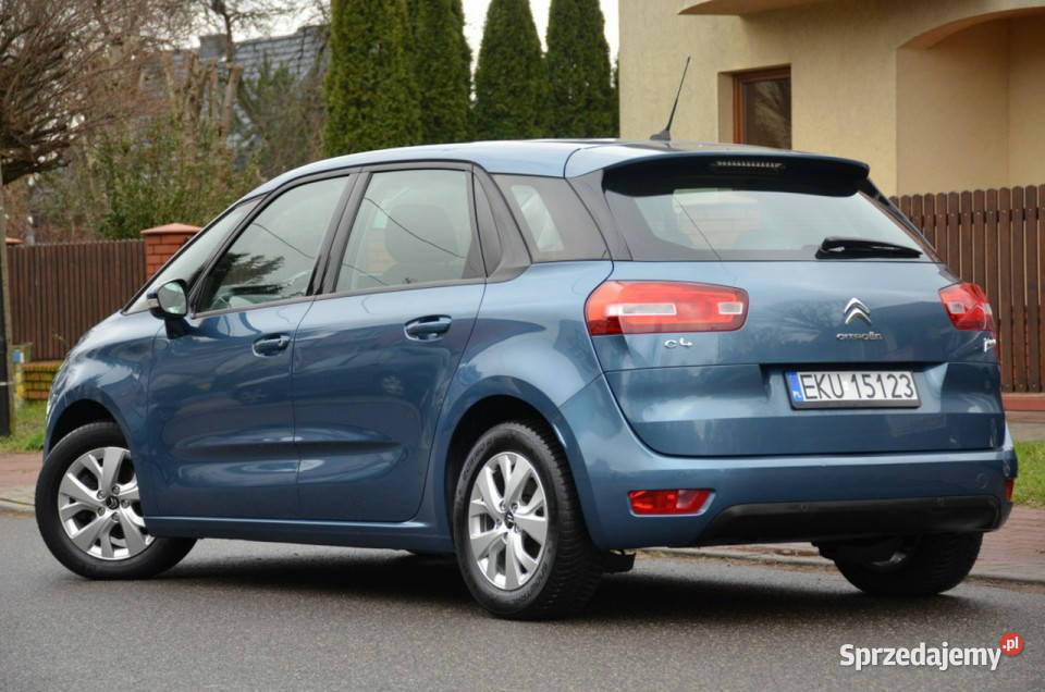 Citroen C4 Picasso Zarejestrowane 16 eHDI 116 diesel C4 Picasso Kutno
