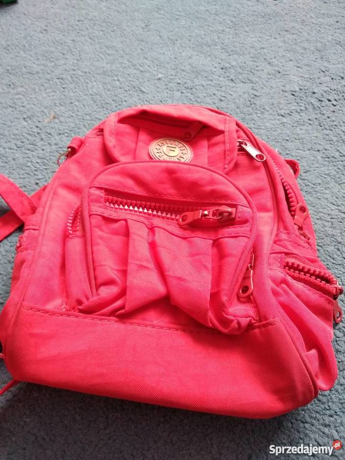 plecak czerwony Moda i Styl Poznań