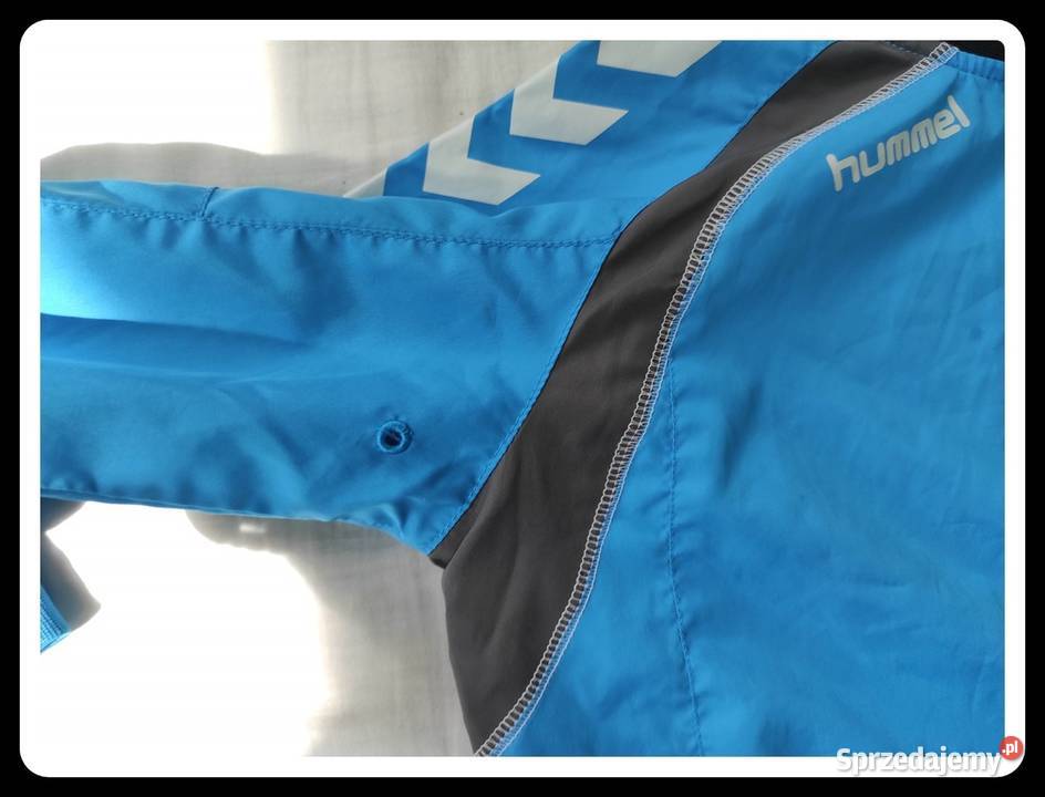 Hummel niebieska kurtka dziecięca 128 cienka 7 lat+ Płock