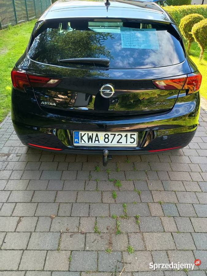 Opel Astra K 15 CDTI 122 2019 r Przebieg 37 400 diesel Samochody osobowe małopolskie Chocznia