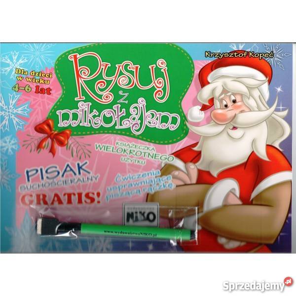 Sprzedam Rysuj z mikołajem Pisak suchościeralny Warszawa