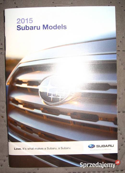 Subaru 2015 Models prospekt katalog Pozostałe Kępice
