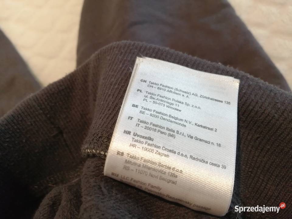 Spodnie dresowe szare 98 Takko Fashion Odzież 2 lata+
