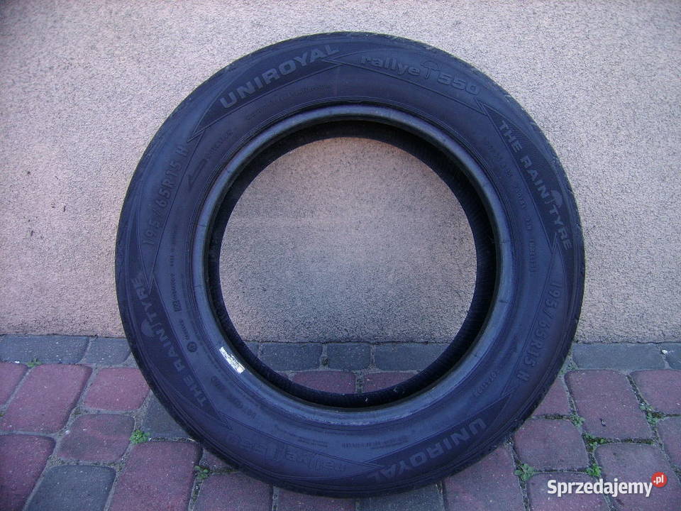 Uniroyal rallye 550 the rain tyre 19565 R15 H 195 mazowieckie Radom