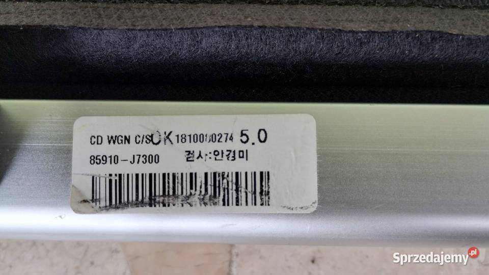 Roleta bagażnika kia ceed Poznań