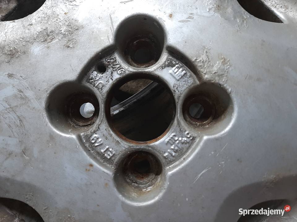 Opel komplet 3 sztuk alufelg R14 4x100 ET49