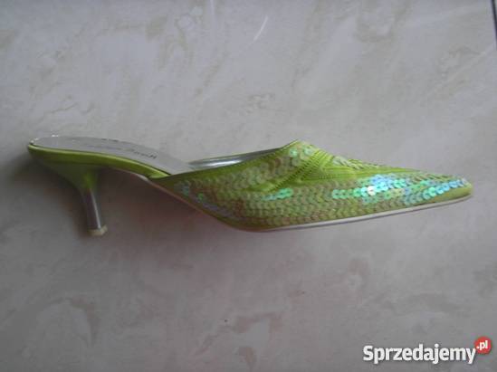 Pistacjowe buty rozmiar 38 zielony Kraków