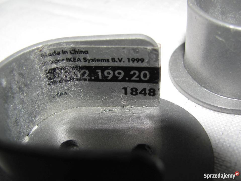 Uchwyt mocujący ikea 60219920 silver srebrny 2