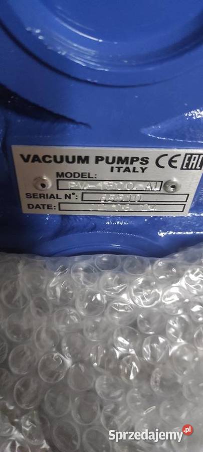 Pompy próżniowe 1000 i 1500 l do dojarek Alfa
