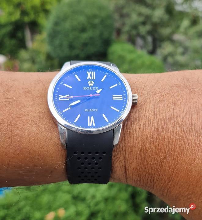 Zegarek ładny elegancki Rolex szafirowe szkiełko Wrocław
