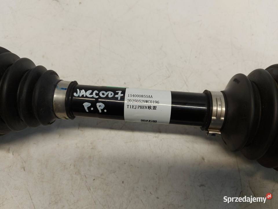 Cherry Jaecoo 7 PHEV 2025r 15 TGDI Półoś przód