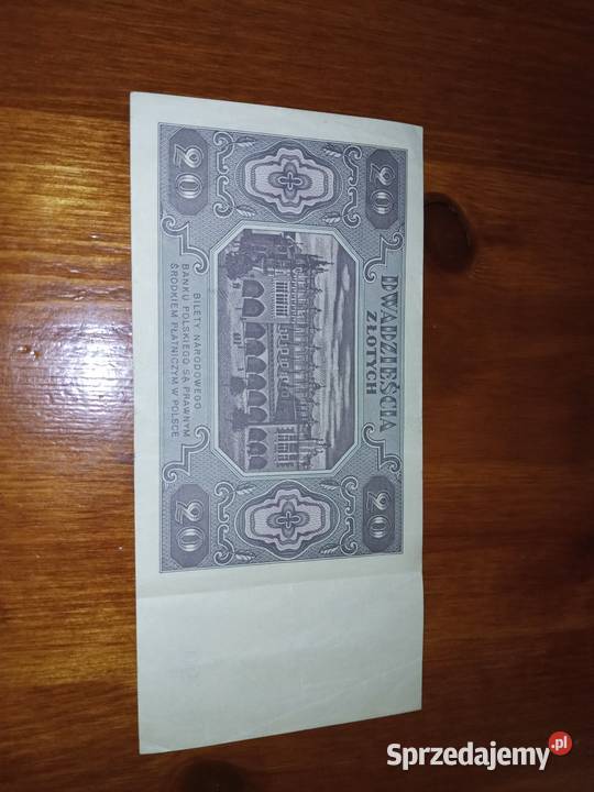 Banknot 20 dwadzieścia złotych Stalowa Wola