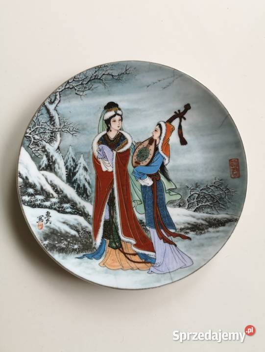 Talerz porcelanowy vintage Japonia