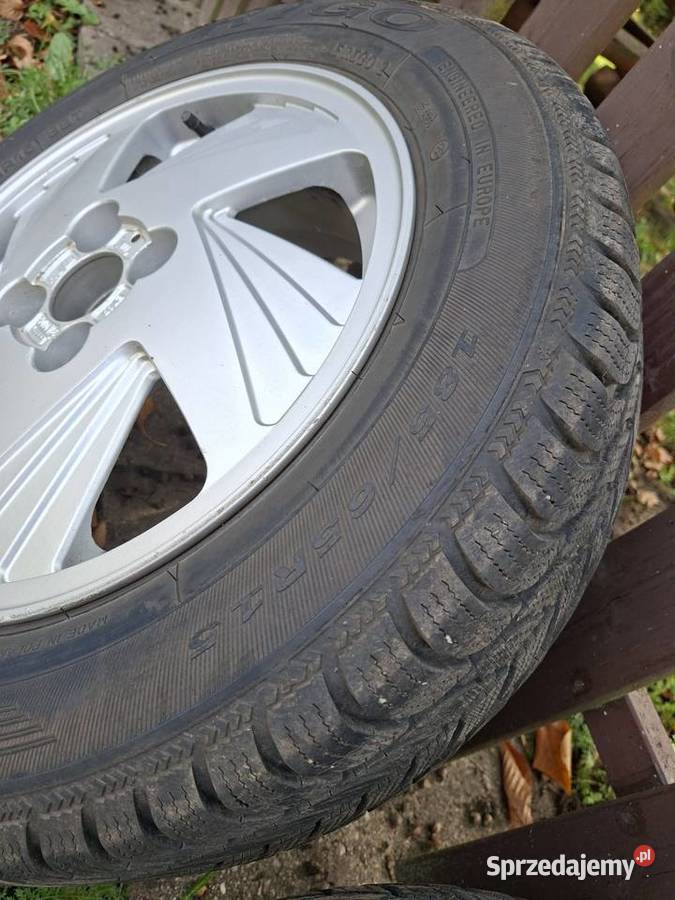 Koła zimowe felgi aluminiowe wiatraki Astra Kamocin