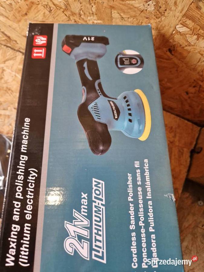 Polerka mimośrodowa samochodowa akumulatorowa Głogowa