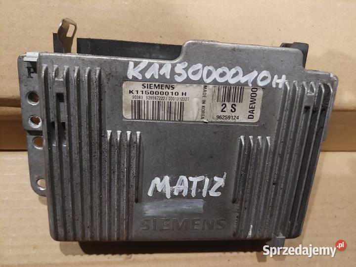 DAEWOO MATIZ komputer sterownik K115000010H osobowe świętokrzyskie Kielce