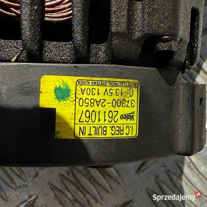Alternator Hyundai ix35 Kia Sportage 3 2013r 17 osobowe Motoryzacja Barłogi