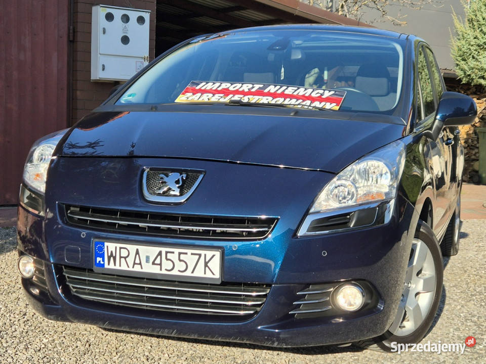 Peugeot 5008 2011R, 2.0HDI, Panorama, Navi, 7 Foteli, Piękny, Z Niemiec I …