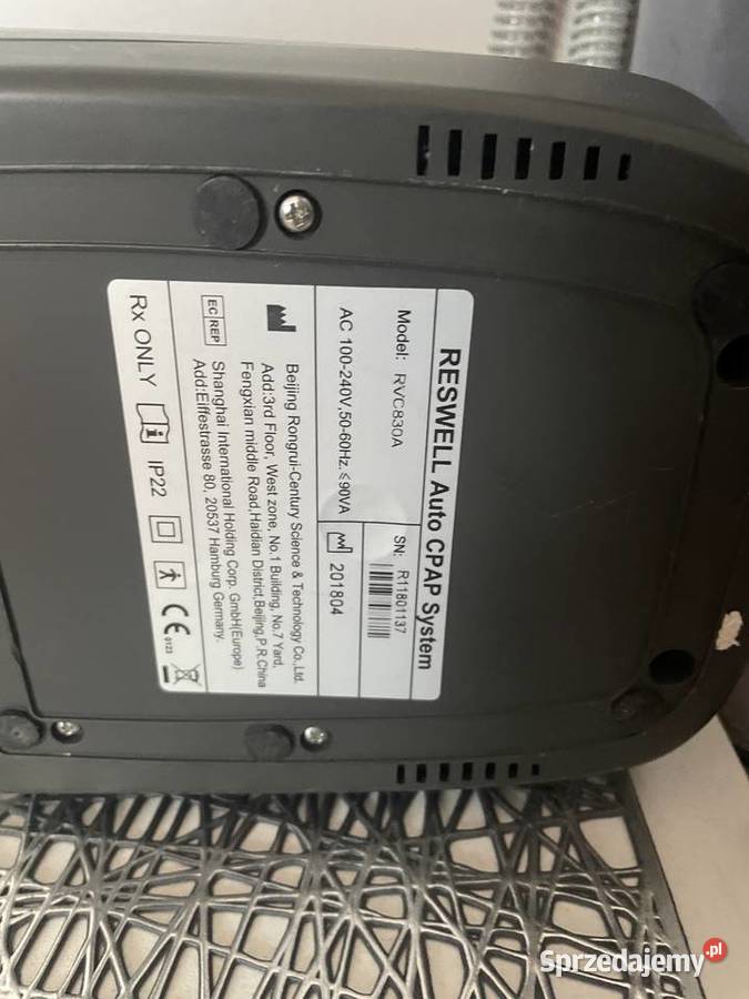 Automat do leczenia Bezdechu sennego firmy Rzeszów