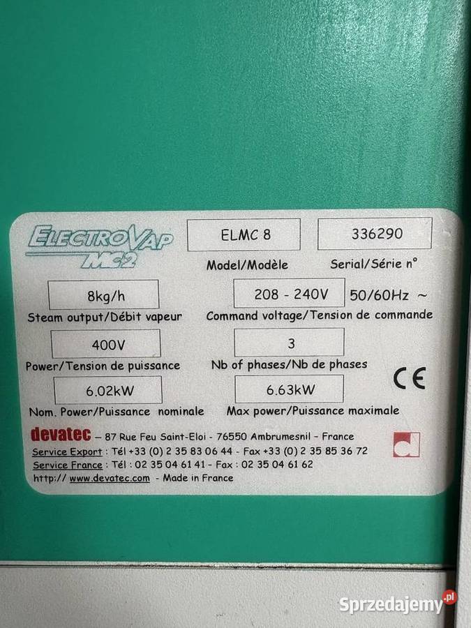 Devatec ELMC 8 nawilżacz powietrza Poznań