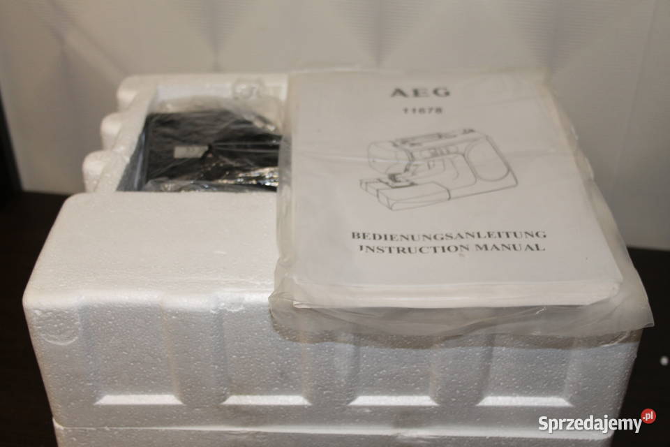 Nowa Maszyna Do Szycia AEG 11678 Komputerowa lubuskie Maszewo