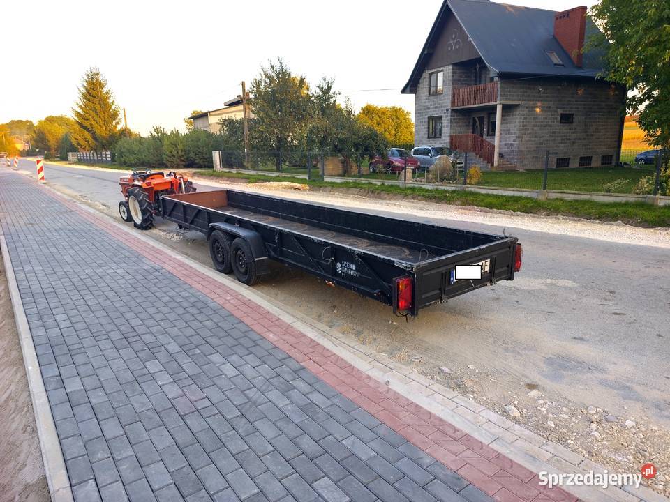 Przyczepa Dłużyca Dwuosiowa TEMARED DMC 750 610 Wodzisław