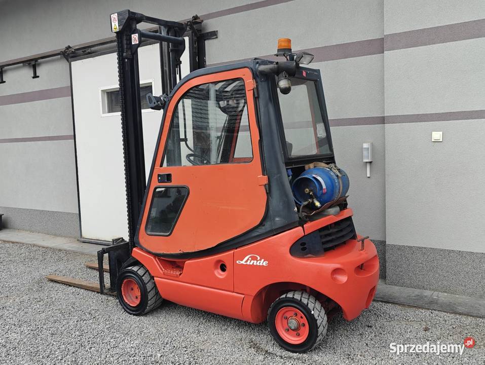 Wózek widłowy Linde H20T03 Lpg 2T Kabina Podnosi kabina Sandomierz