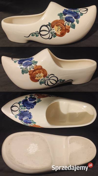 Unikat Fajans styl Włocławek but duży 265 stan Warszawa sprzedam