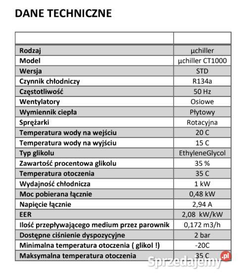 Agregat chłodniczy COLD TEAM 12 Pozostałe Zielona Góra