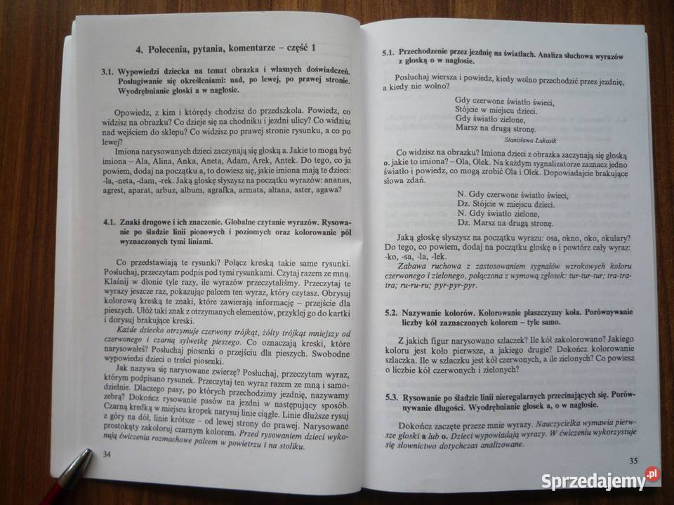 Przewodnik metodyczny nauczyciela 6latków Plan Szczecin sprzedam
