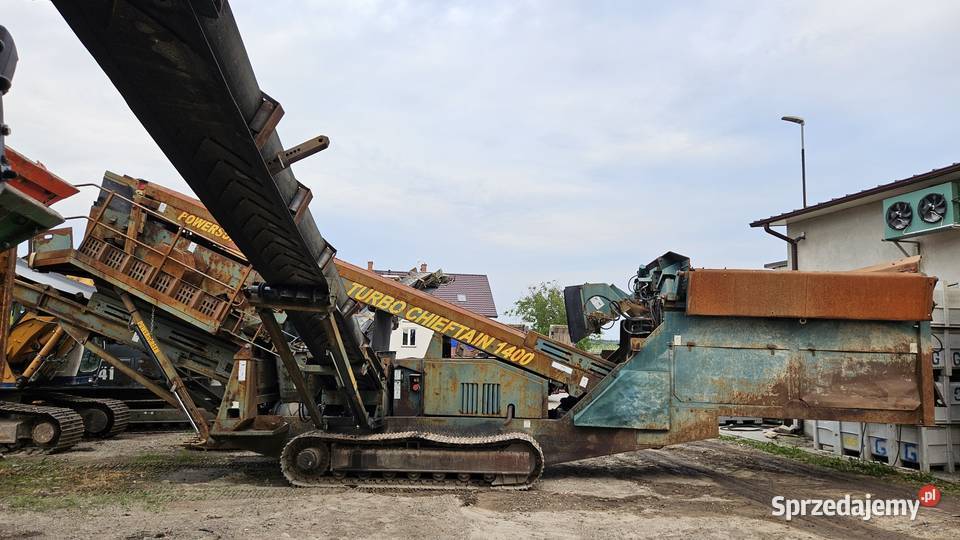 Przesiewacz mobilny Powerscreen Chieftain 1400 6475h