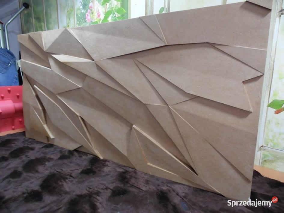 Panel dekoracyjny 3D ścienny gipsowy 100cmx50 śląskie