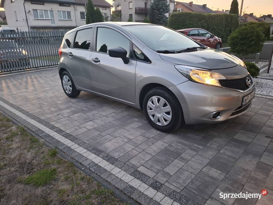 Nissan note 12benzyna 2014r 139000km Note